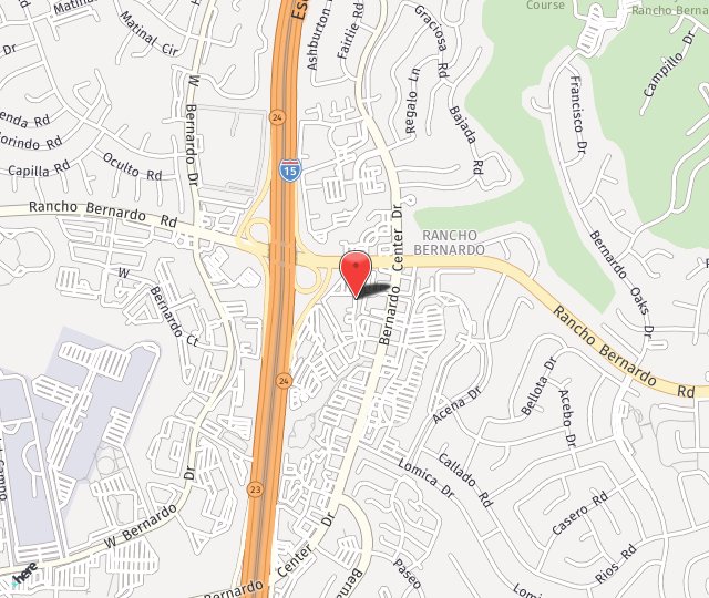 Location Map: 11858 Bernardo Plaza Court San Diego, CA 92128